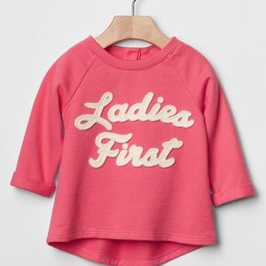 BABY GAP GIRLS SWEATSHIRT